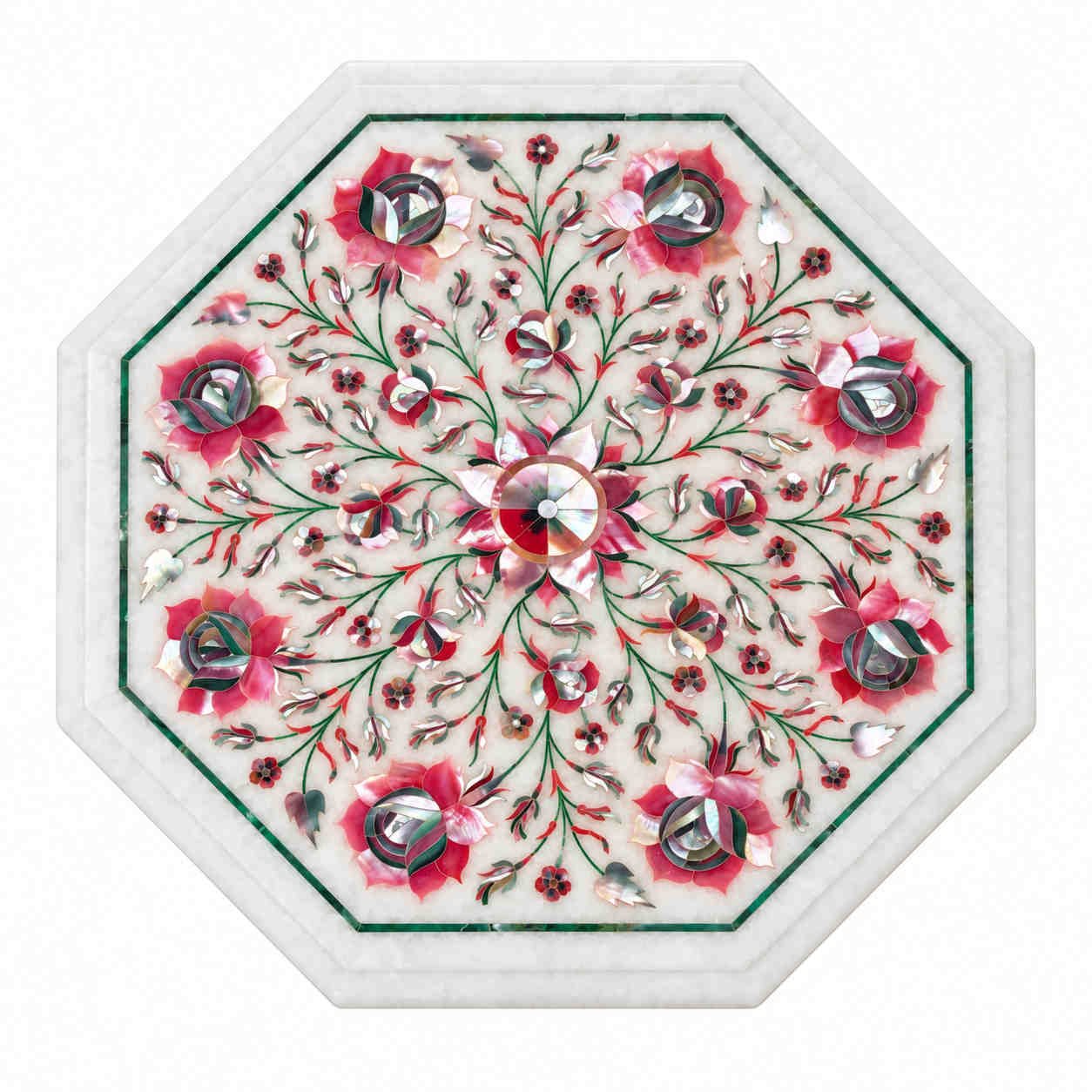 Marble Inlay Table Tops