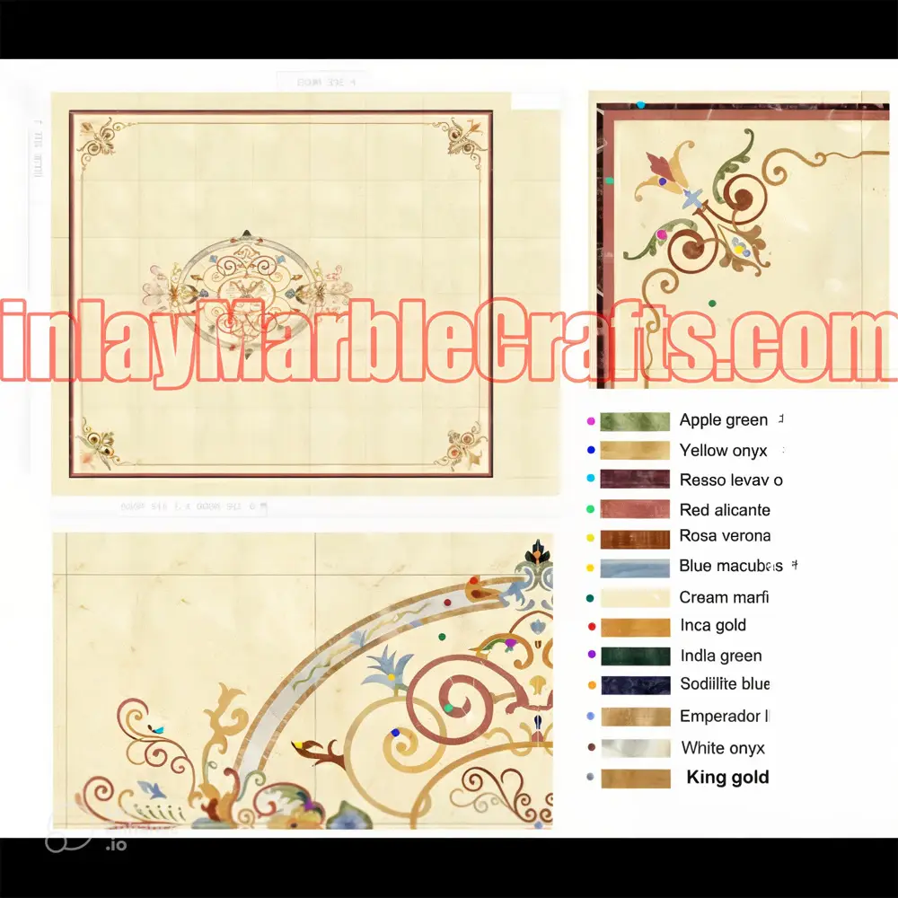 Custom Marble Inlay Projects