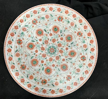 Buy Marble Inlay Art Plate Online Precious Piece For Home